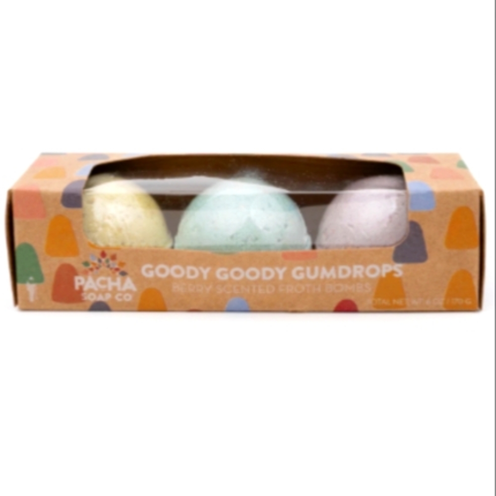 Pacha Soap Co Handmade Bar Soap & Berry Bath Bombs Organic Bundle NIB - Picture 2 of 2